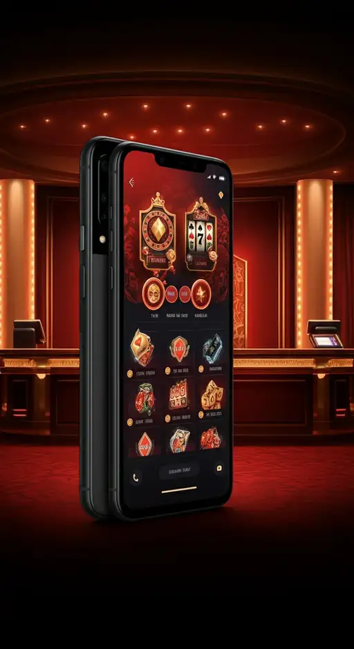 Interface moderne d'Instant Casino affichant une sélection de machines à sous populaires et les offres de bienvenue pour les nouveaux joueurs.